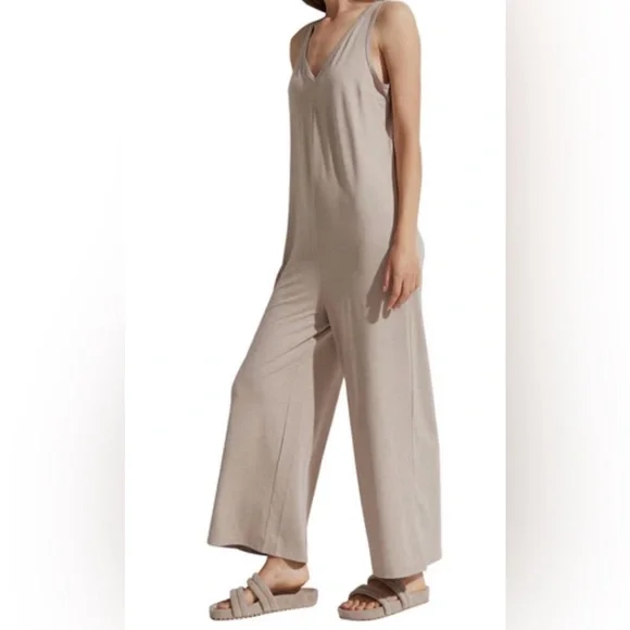 Varley Beige Jumpsuit - Picture 3 of 3